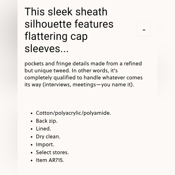 J. Crew Ladies Resume Dress In Autumn Tweed. Size 8 - Picture 14 of 14